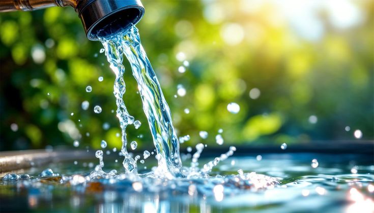 Black female scientist in water microbiology laboratory